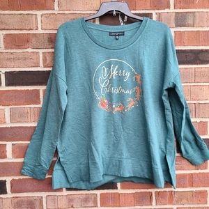 State of Mine Green Santa Sweatshirt